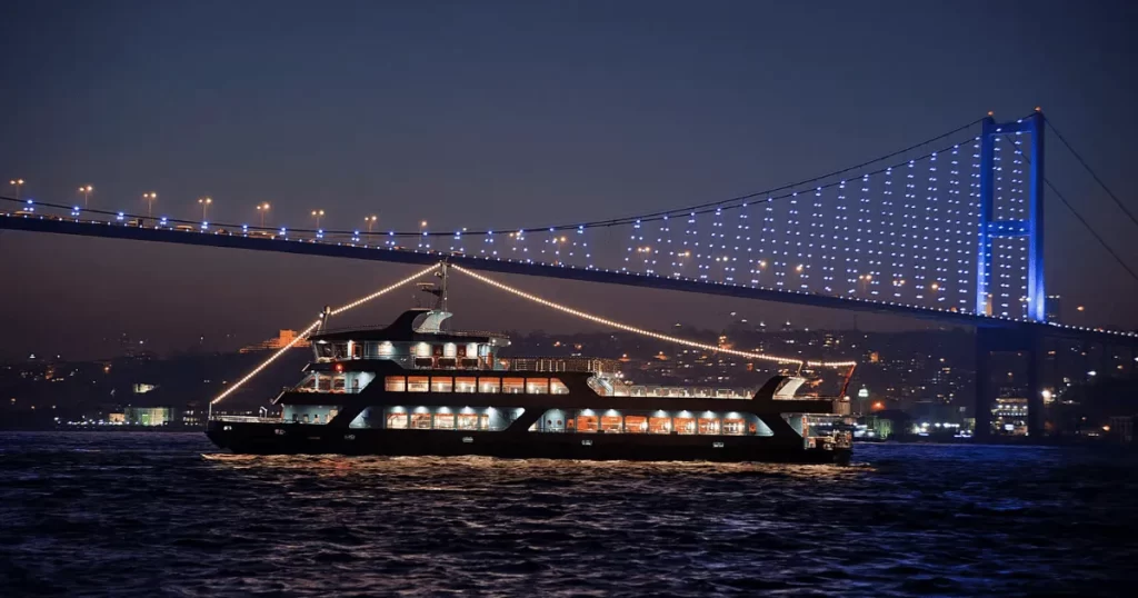 Night Bosphorus Tour Istanbul | Scenic Evening Cruise with Transfer