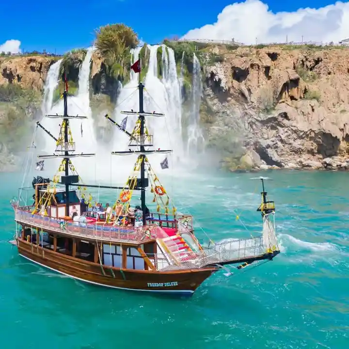 duden waterfall boat cruise — Antalya Adventure Tour — 3 Days, 2 Nights