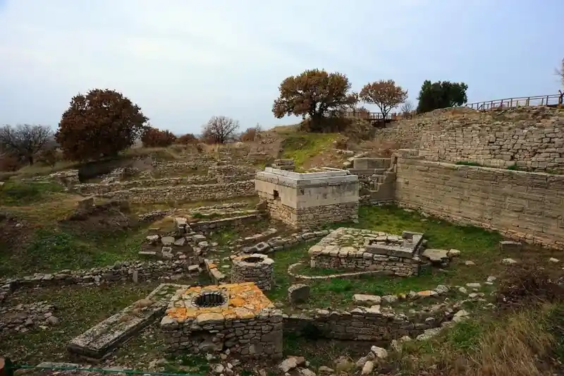 troy excavation layers — Troy Tour from Istanbul — Full Day