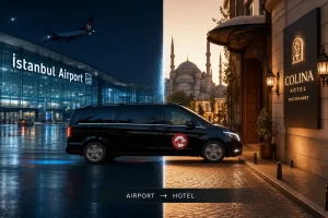 private airport transfer istanbul Colina Vito meet and greet at IST