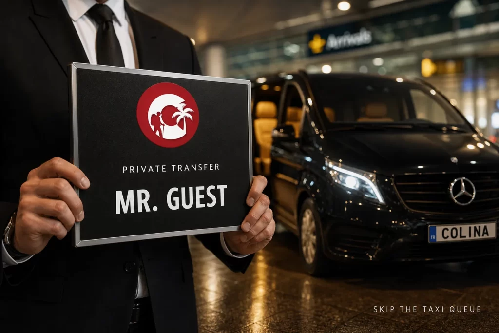 private airport transfer istanbul Colina Vito meet and greet at IST