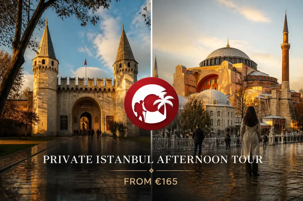 private istanbul afternoon tour Colina Topkapi and Hagia Sophia split