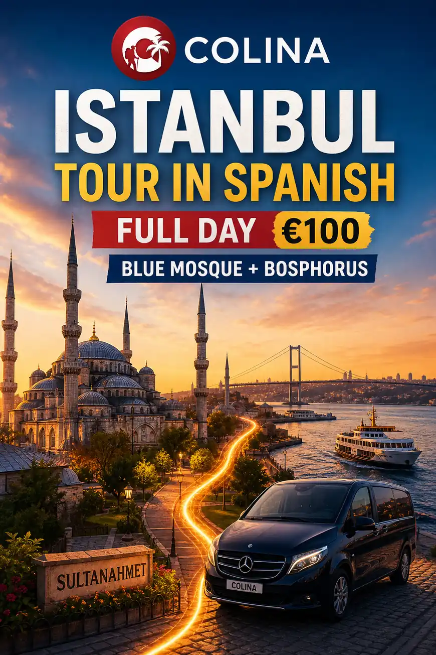 istanbul tour in spanish Colina Blue Mosque and Bosphorus cover