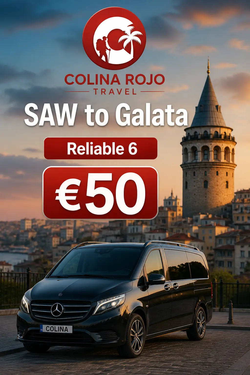 sabiha gokcen to galata Colina Reliable 6 SAW Tower Drops cover