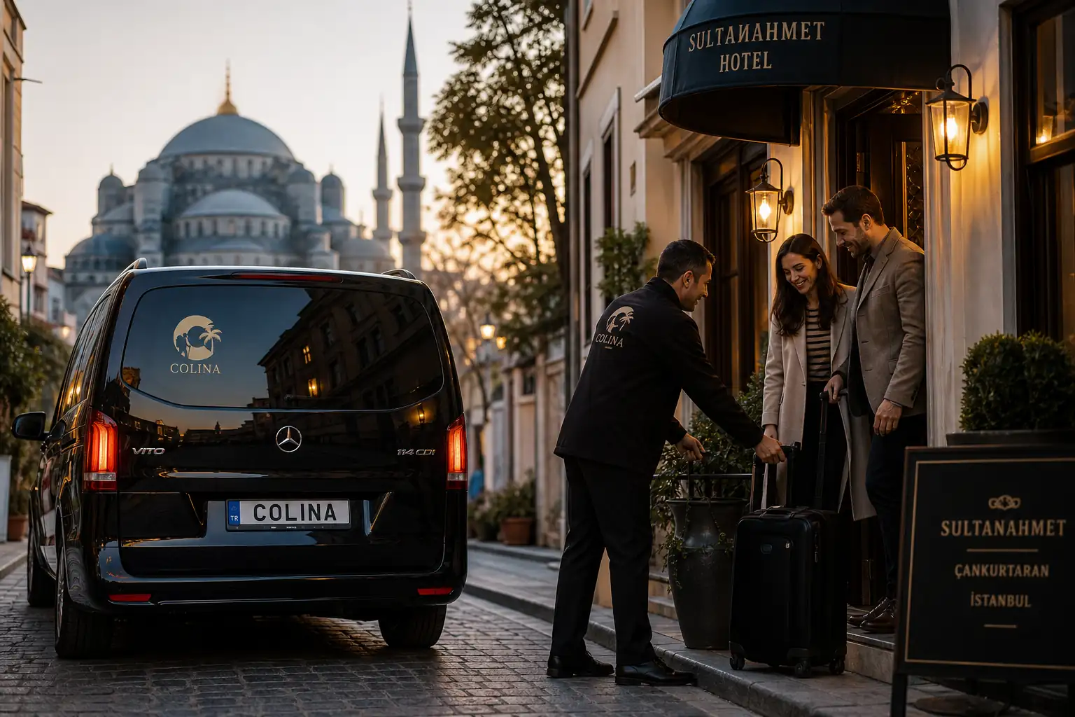 sultanahmet to istanbul airport private transfer €45 Colina Rojo