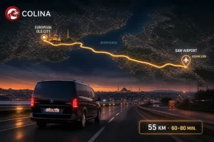 sabiha gokcen to sultanahmet Colina meet and greet SAW arrivals