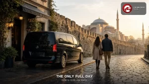 Istanbul 2 day itinerary split: Istanbul Airport Gate 9 and Sultanahmet with a private Mercedes Vito