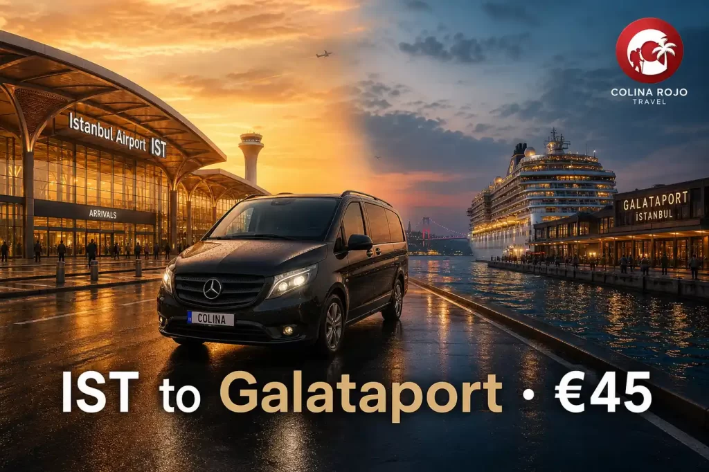 istanbul airport to galataport Colina Clear 6 cruise-pier Vito cover