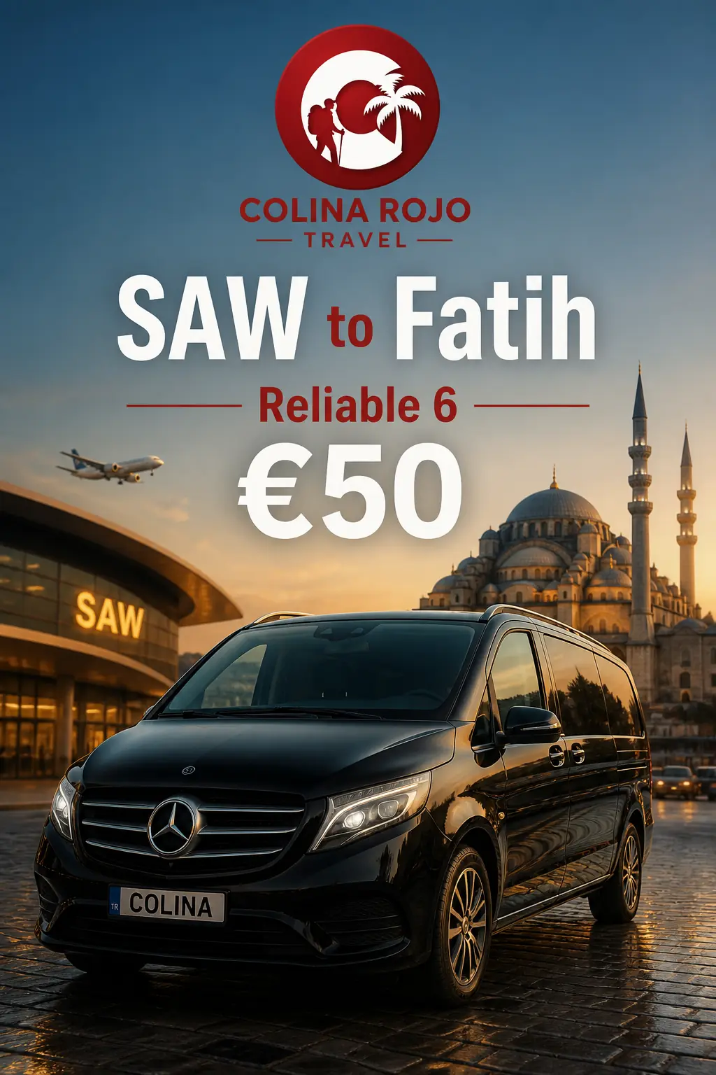 sabiha gokcen to fatih Colina Reliable 6 SAW Peninsula Drops cover
