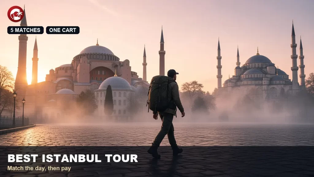 Best istanbul tour at dawn between Hagia Sophia and the Blue Mosque