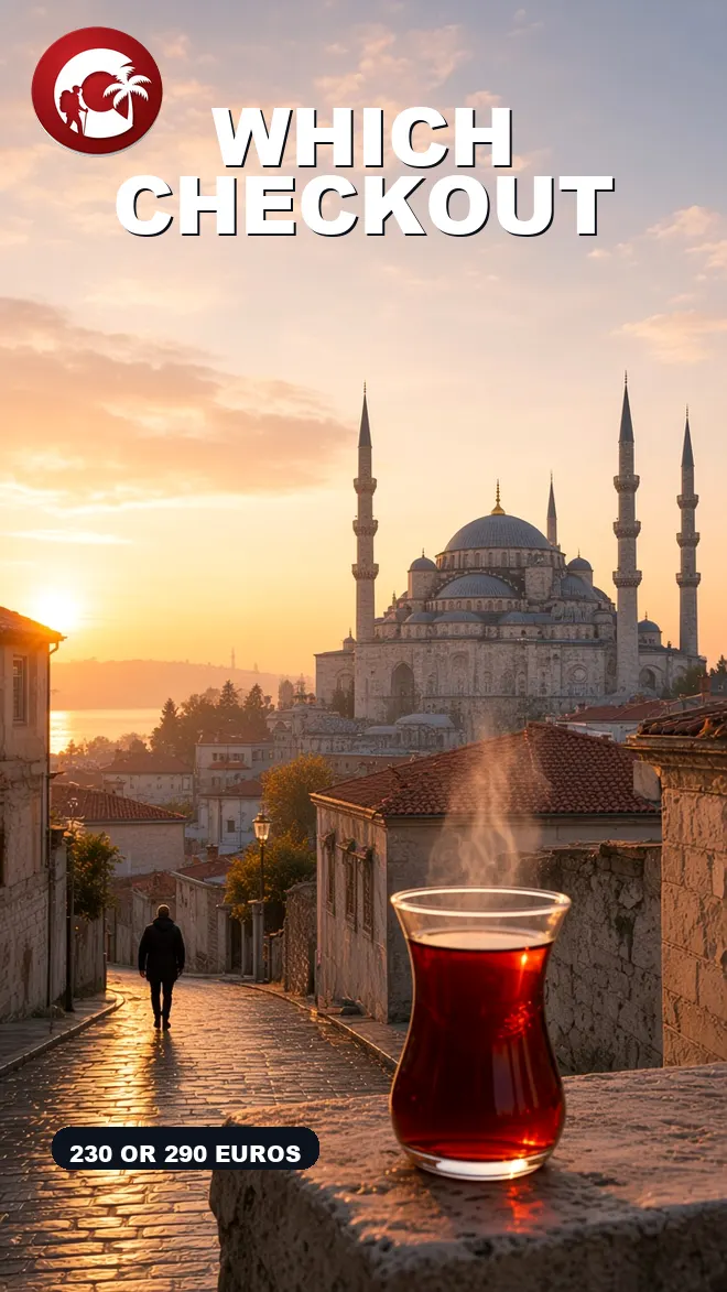 Istanbul city tour at dawn on the Hippodrome, with the obelisk and Blue Mosque