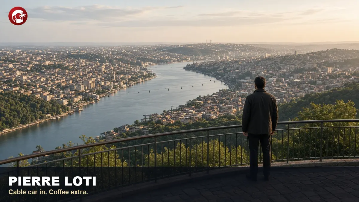 Istanbul daily city tour on the Bosphorus at sunrise, tea on the rail