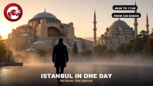 Istanbul in one day between Hagia Sophia and the Blue Mosque