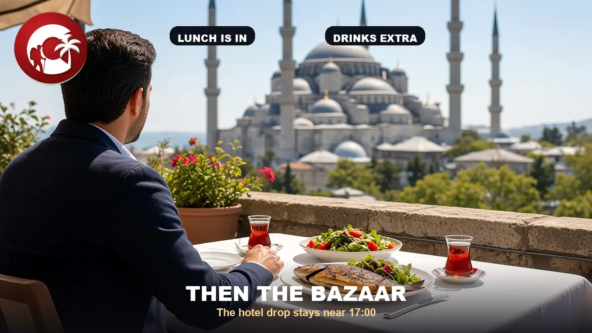 Istanbul in one day between Hagia Sophia and the Blue Mosque