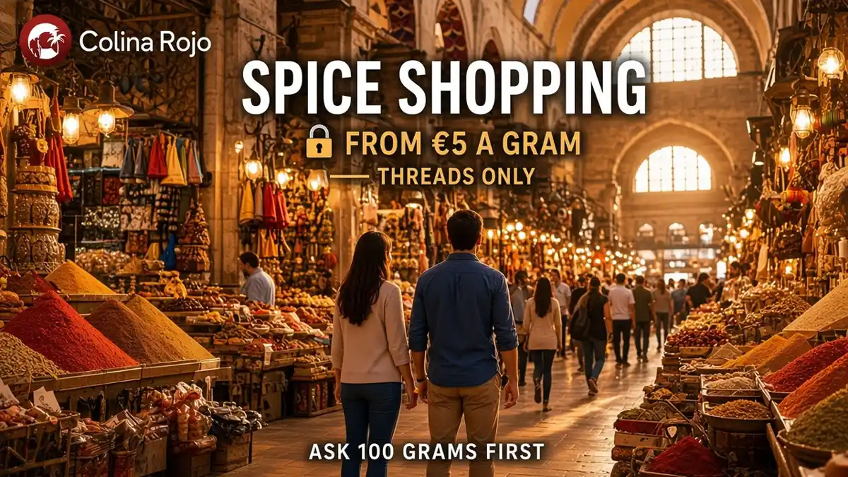 istanbul spice shopping