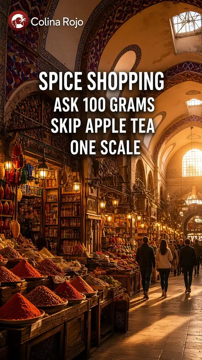 istanbul spice shopping