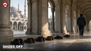 Couple at dawn over Sultanahmet weighing an istanbul tour cost