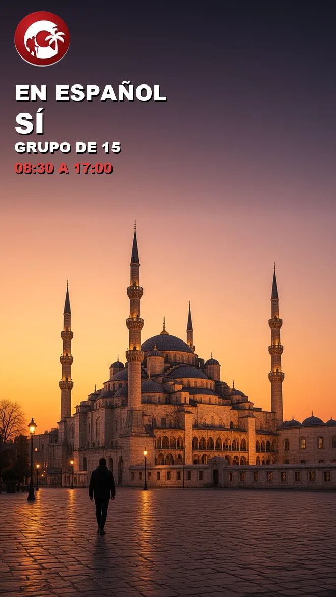 Tour por Estambul en español al atardecer en Sultanahmet, día completo con guía