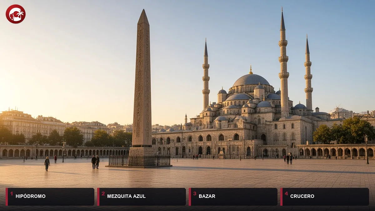 Tour por Estambul en español al atardecer en Sultanahmet, día completo con guía